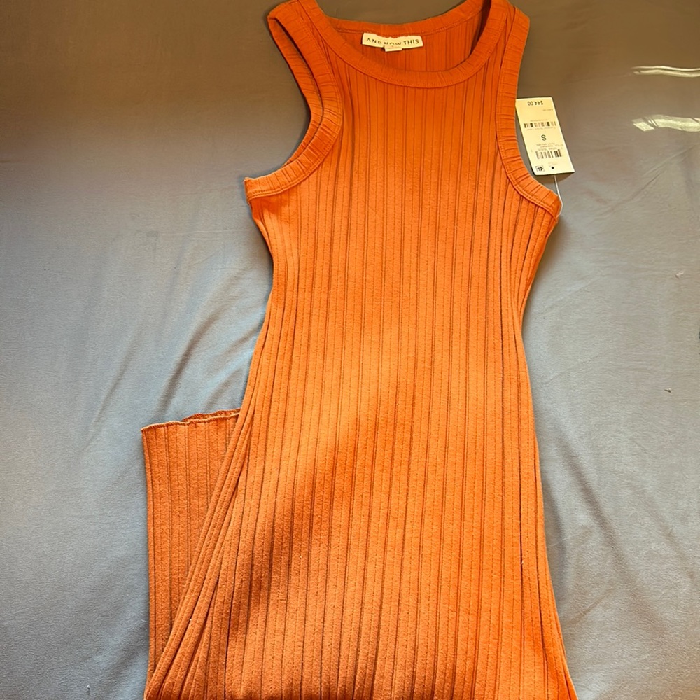 Orange dress